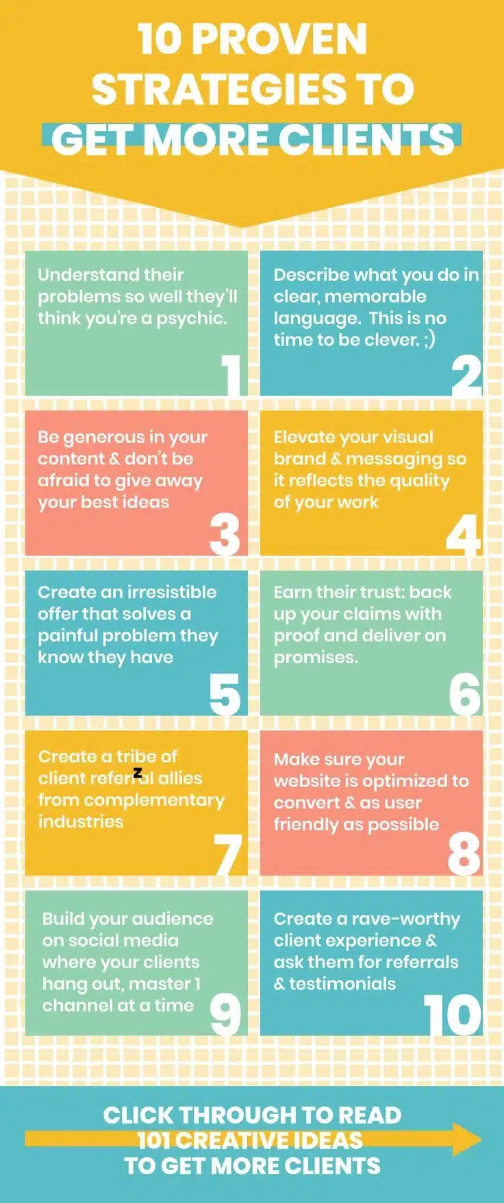10 Proven Strategies to Get More Clients That Won’t Cost the Earth [Infographic]