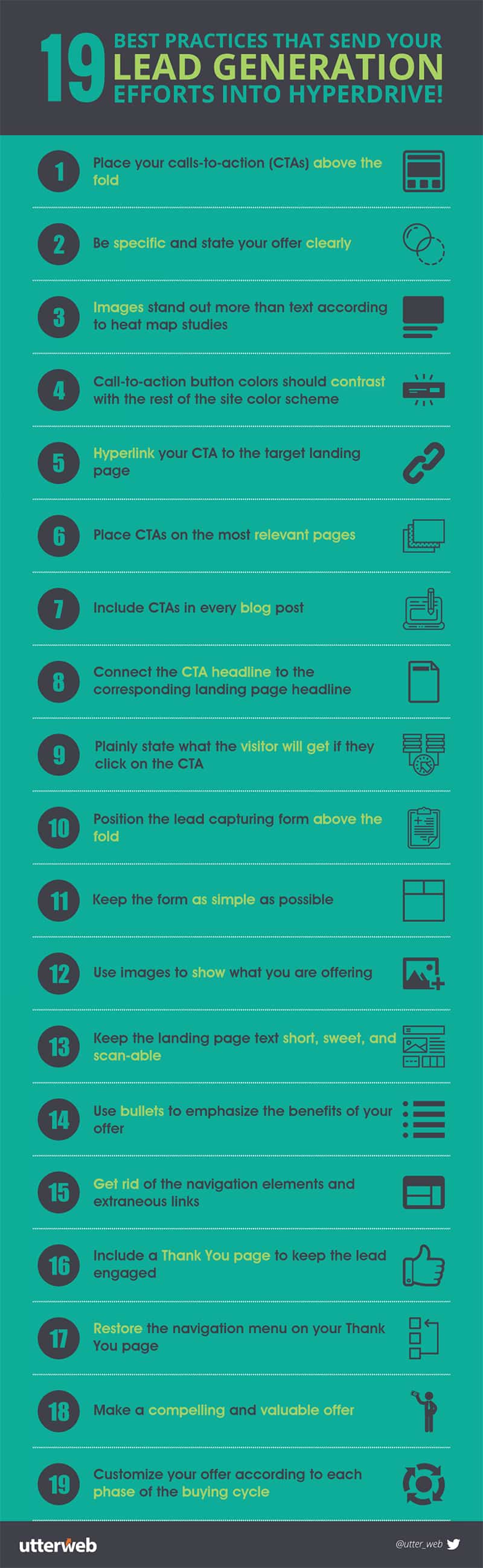 19 Web Design Best Practices to Improve Your Online Lead Generation [Infographic]