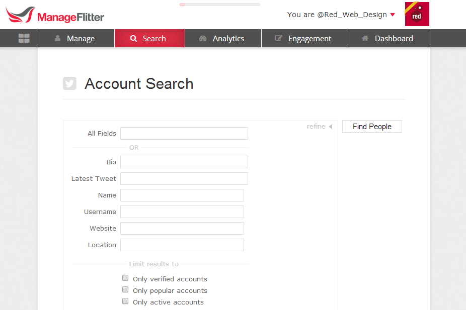 Account Search