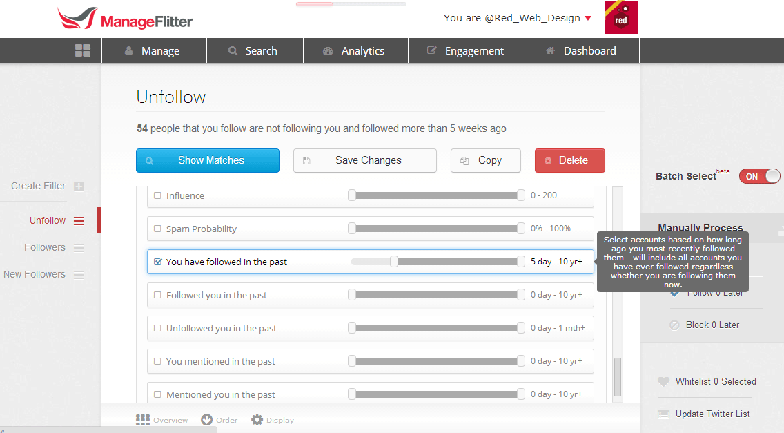 UnfollowPowerMode
