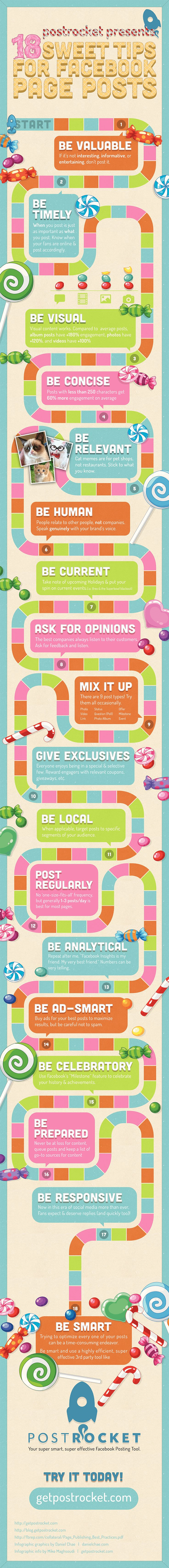 18 Really Easy Tips for Creating Tasty Facebook Posts