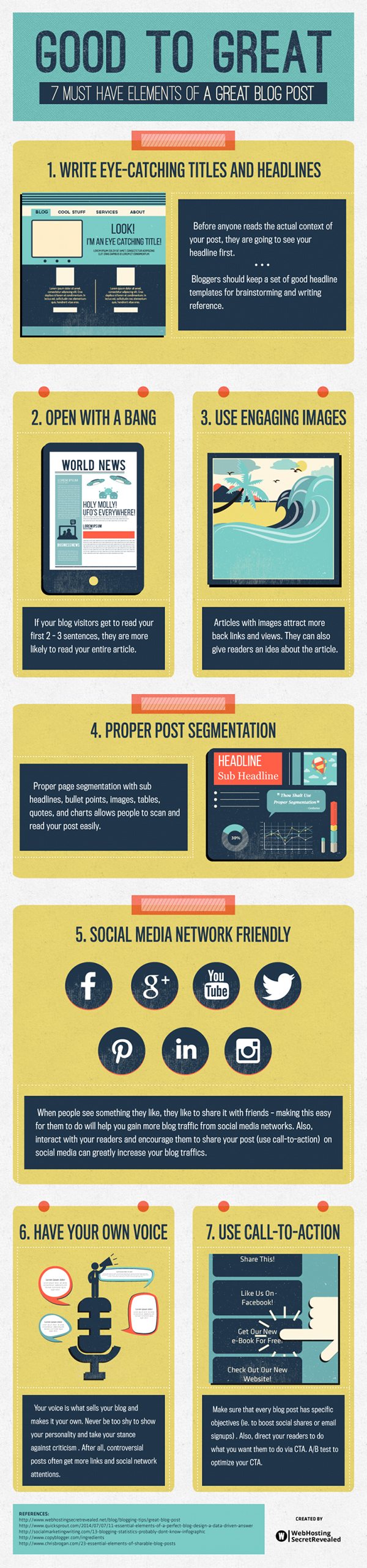 7 Must Have Elements to Make Your Good Blog Posts Great