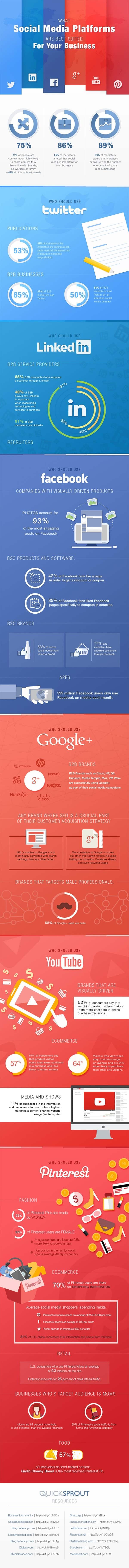 What Social Media Platforms are Best Suited to Your Business