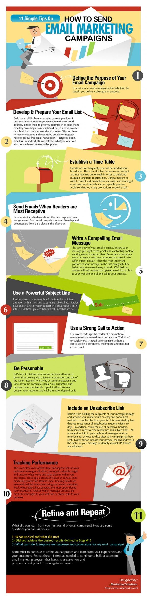 11 Simple Tips to Create The Perfect Email Marketing Campaign