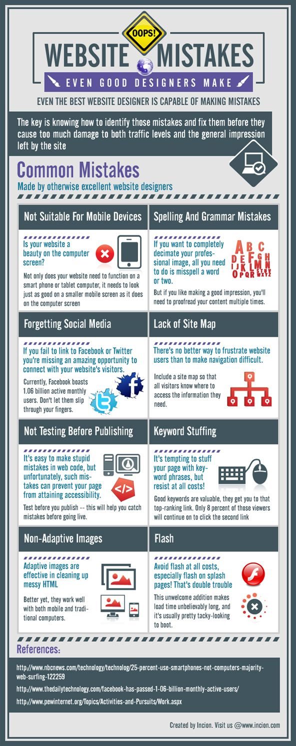8 Stupid Website Mistakes Even Good Designers Make