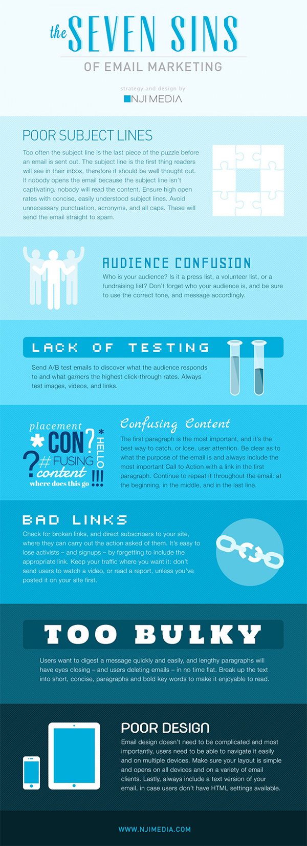 7 Deadly Sins That Are Destroying Your Email Marketing Strategy