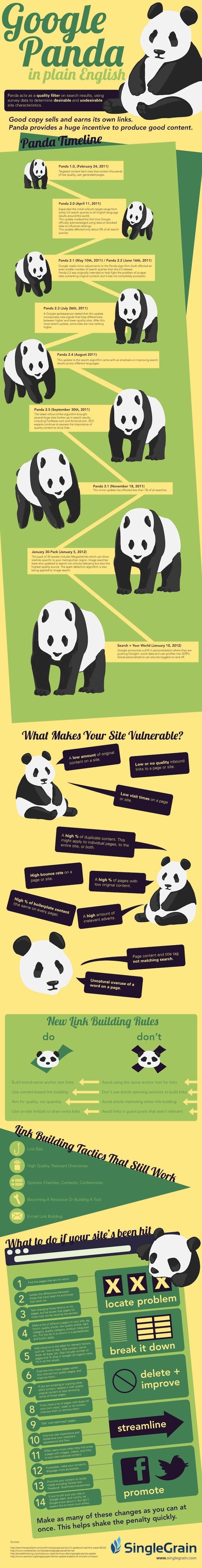 Google Panda 10 Things That Will Land Your Website with a Penalty