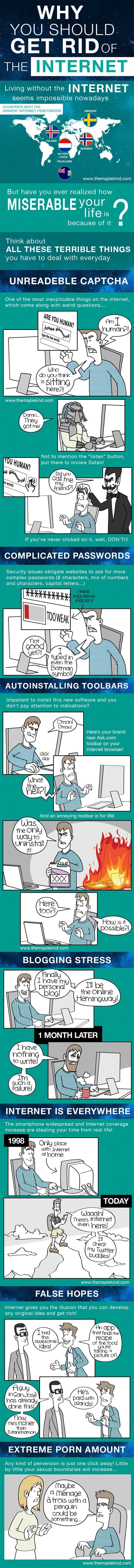 Just For Fun 7 Reasons You Should Get Rid of the Internet