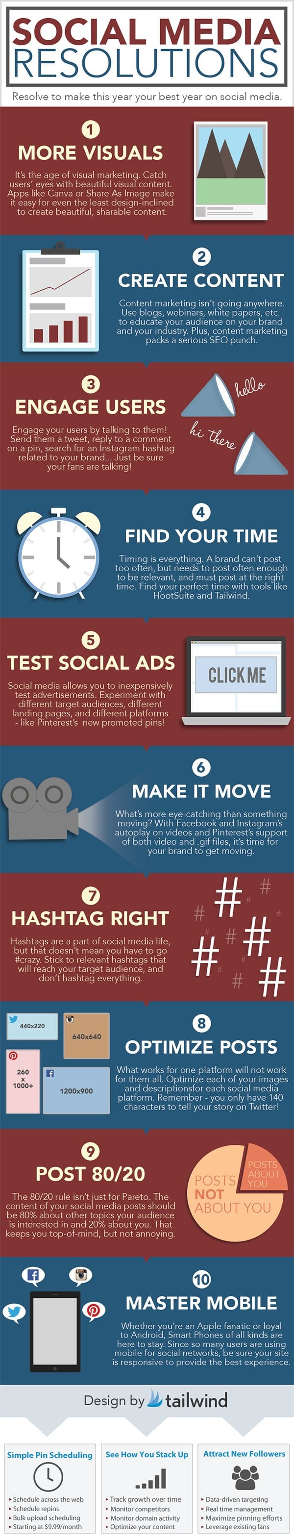 10 Social Media New Year’s Resolutions You Must Stick To