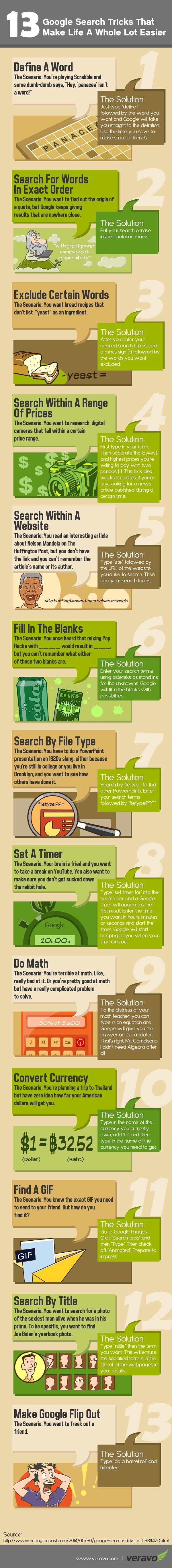 13 Google Search Tricks That Will Make Your Life Much Easier