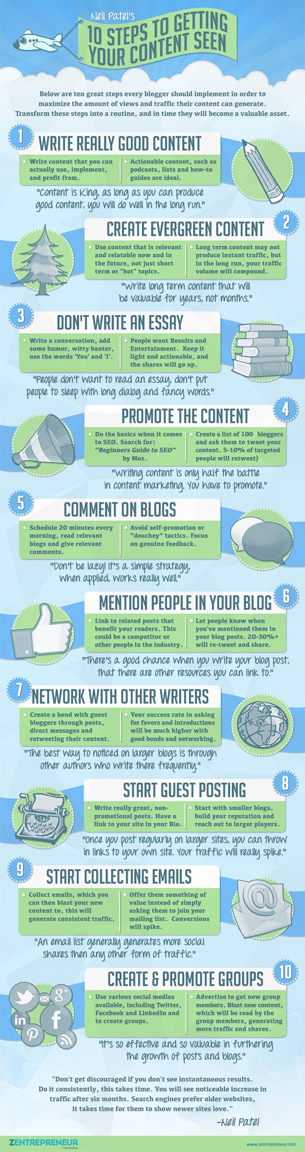 Blogging Tips 10 Steps to Generate a Ridiculous Amount of Blog Traffic