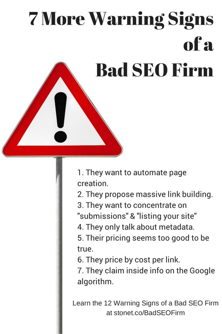 Thinking of Buying SEO Read These 7 Signs of a Bad SEO Company First