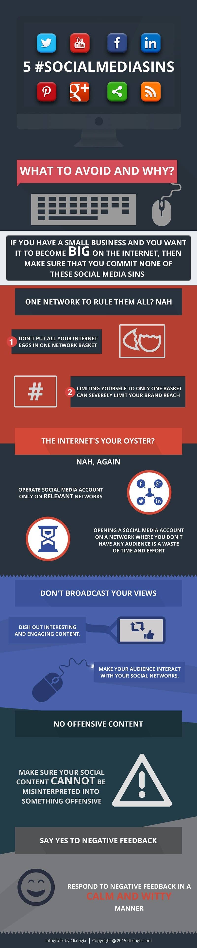 Stop Being a TWIT! Avoid These 5 Social Media Sins Like The Plague