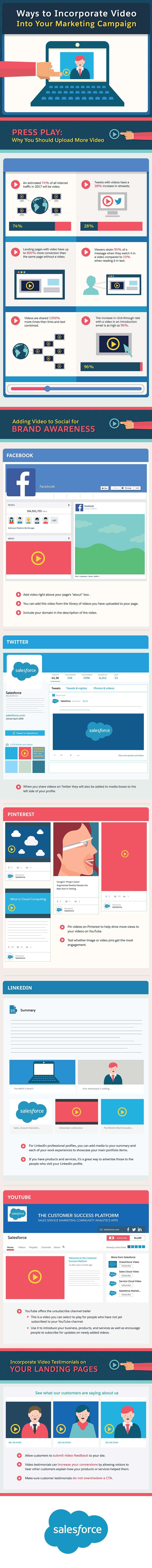 7 Easy Ways to Incorporate Video into Your Marketing Strategy