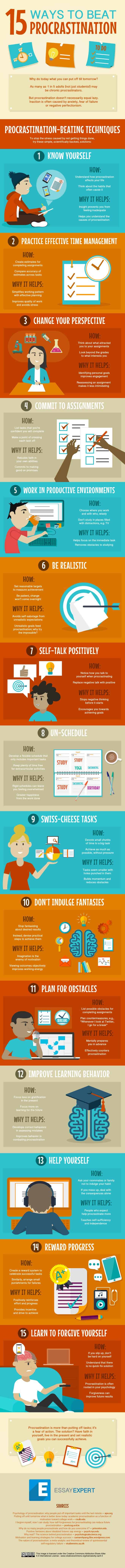 Stop Putting It Off! 15 Ways to Beat Procrastination