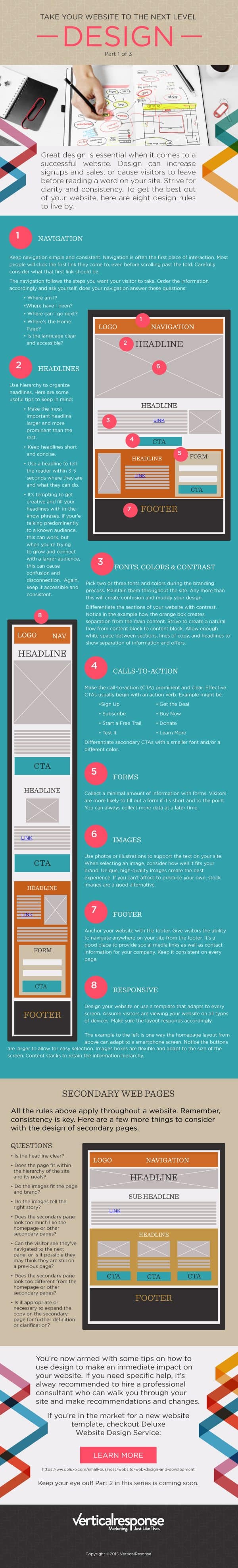 Take Your Site to the Next Level 8 Web Design Rules to Live By in 2016