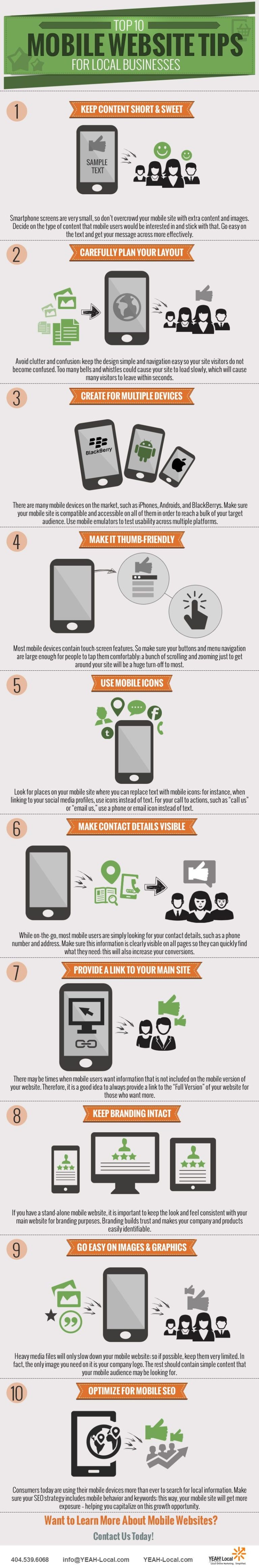 10 Tips for Creating a Successful Mobile Friendly Website