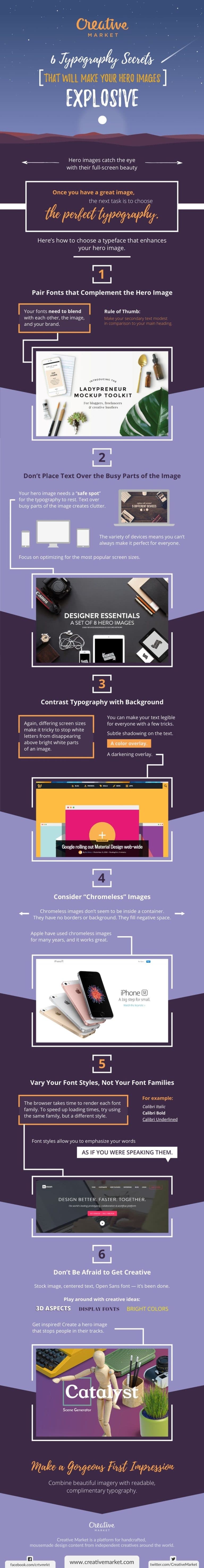 How to Create a Powerful Home Page - Infographic