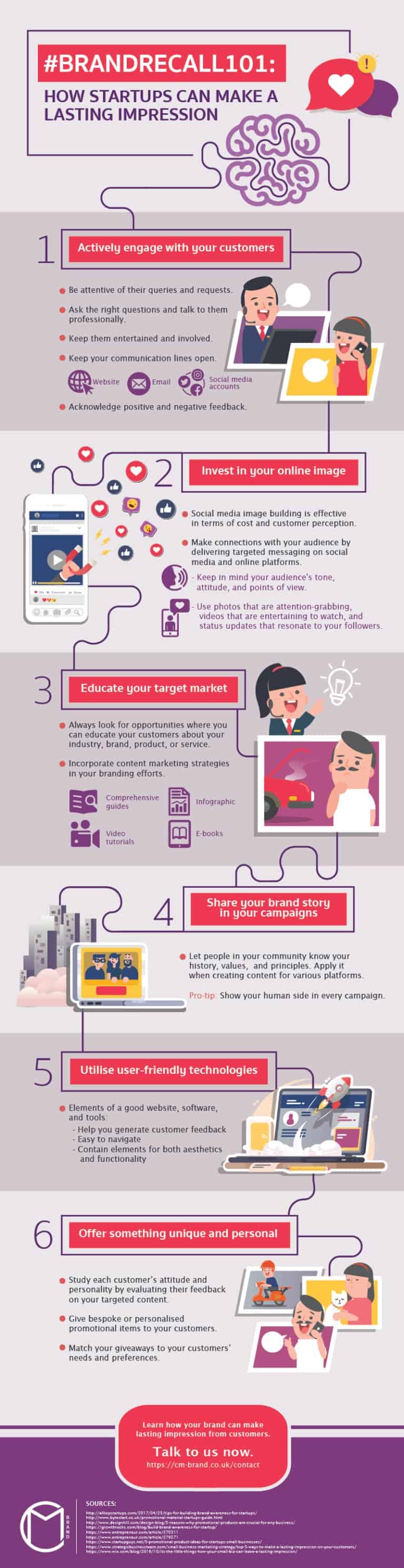 6 Ways to Make a Lasting Impression on Customers - Infographic