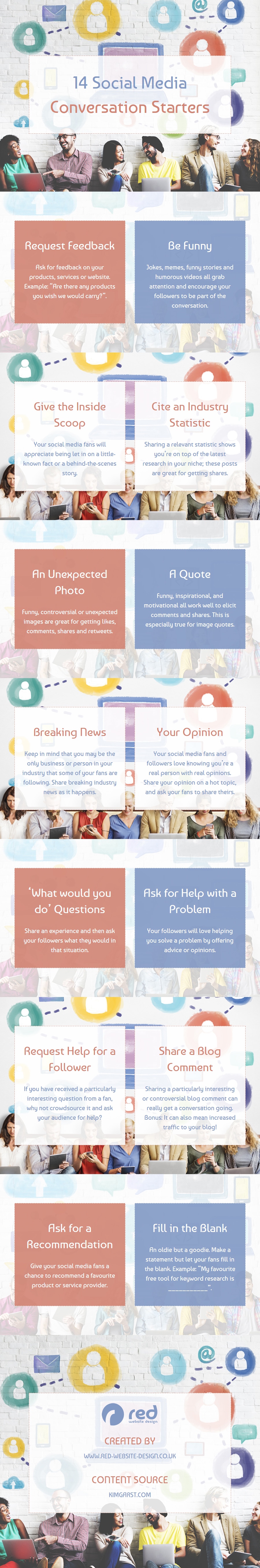 14 Types of Social Media Post to Spark Engagement With Your Followers [Infographic]