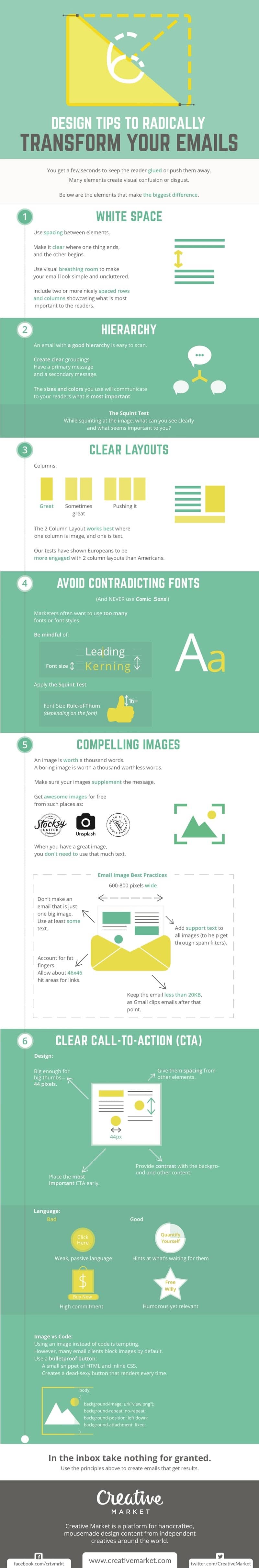6 Email Design Tips to Radically Transform Your Email Marketing Strategy