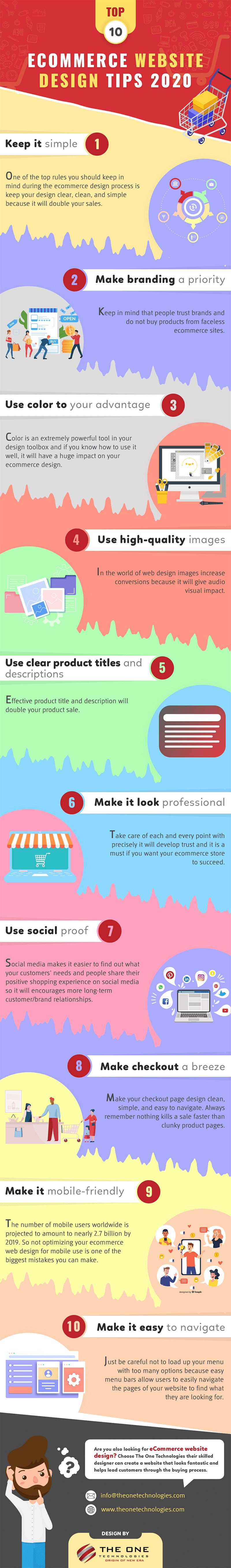 Top 10 Ecommerce Website Design Tips 2020