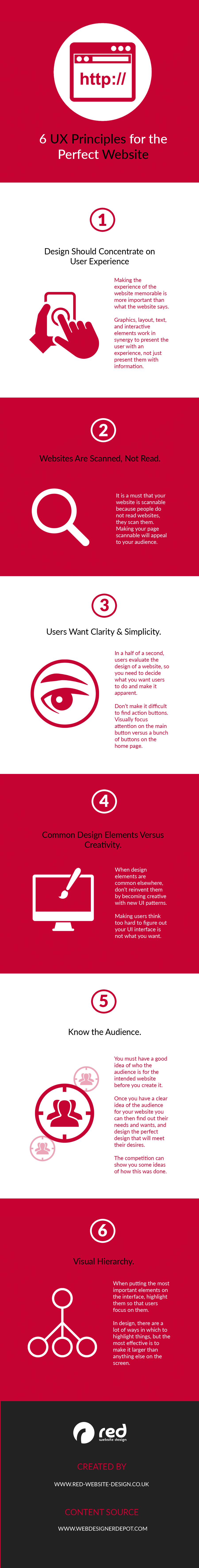 6 Design Principles for the Perfect Website Your Visitors Will Love [Infographic]