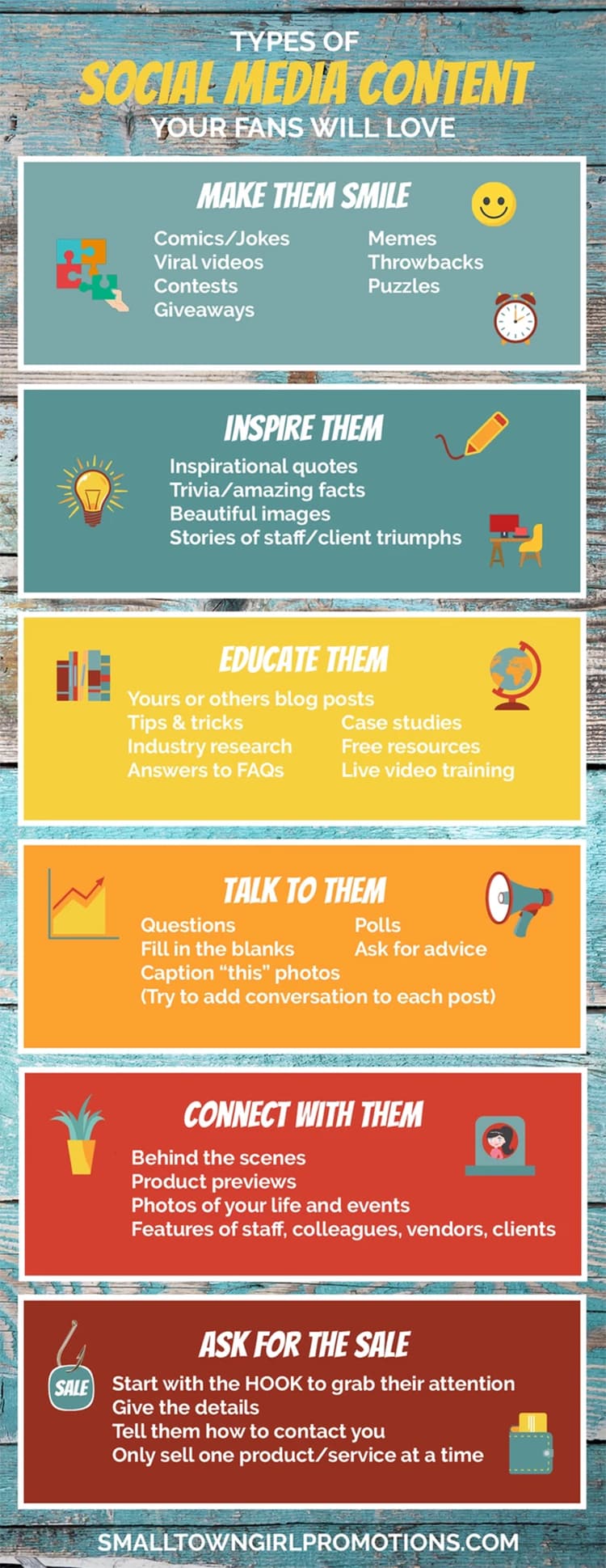 30 Types of Social Media Content That Can Accelerate Business Growth [Infographic]