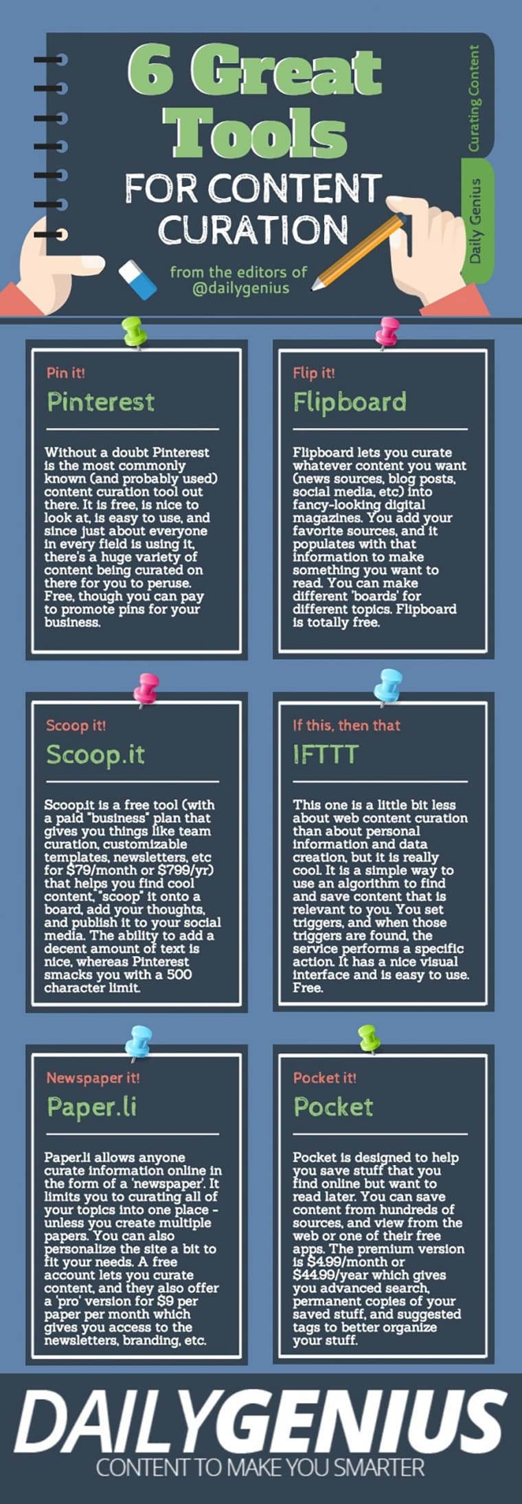 6 Content Curation Tools to Improve Your Social Media Marketing Strategy [Infographic]