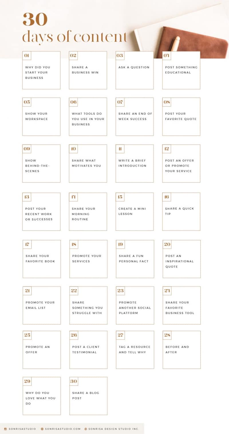 64 Social Media Content Ideas to Get More Traffic, Engagement & Followers [Infographic]