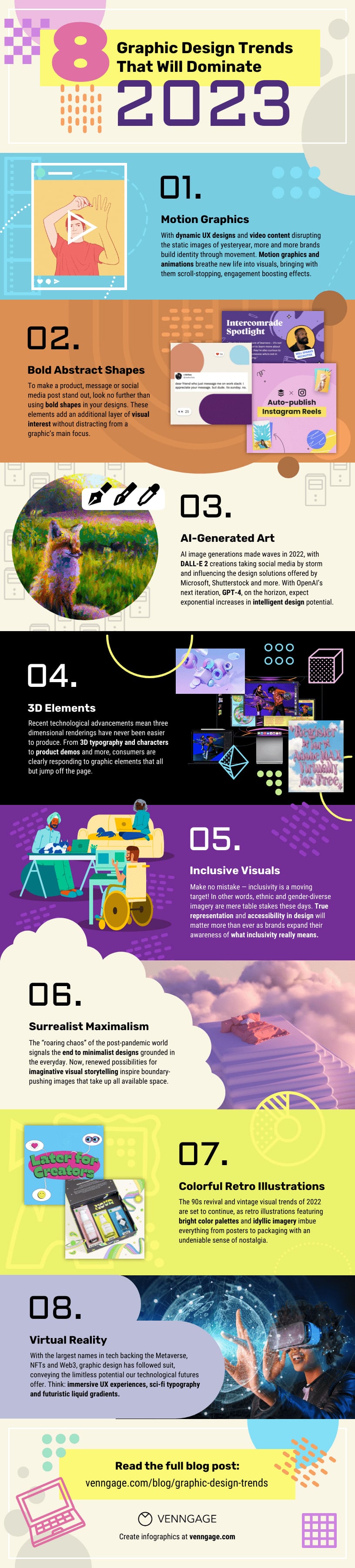 8 Graphic Design Trends That Will Dominate in 2023 & Beyond