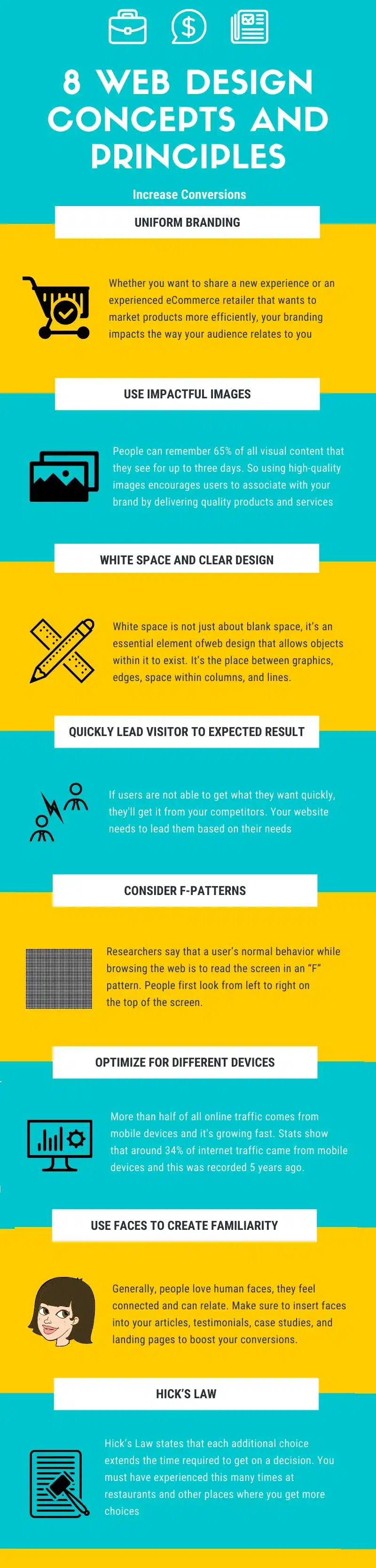8 Web Design Concepts & Principles to Improve Your Online Presence [Infographic]