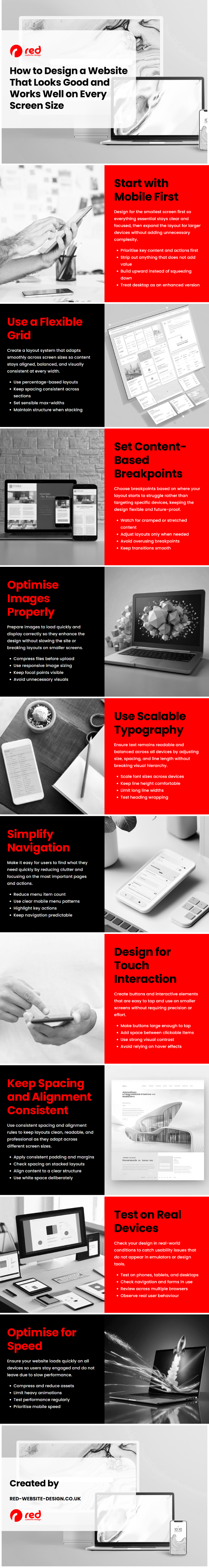 How to Design a Website That Looks Good and Works Well on Every Screen Size