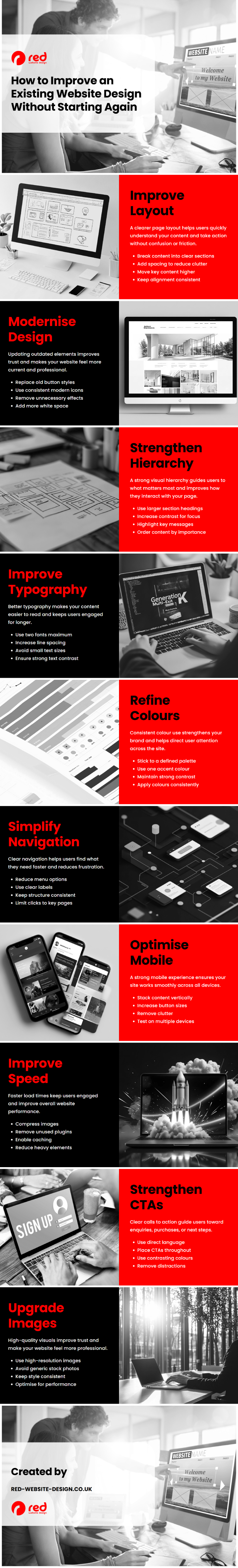 How to Improve an Existing Website Design Without Starting Again