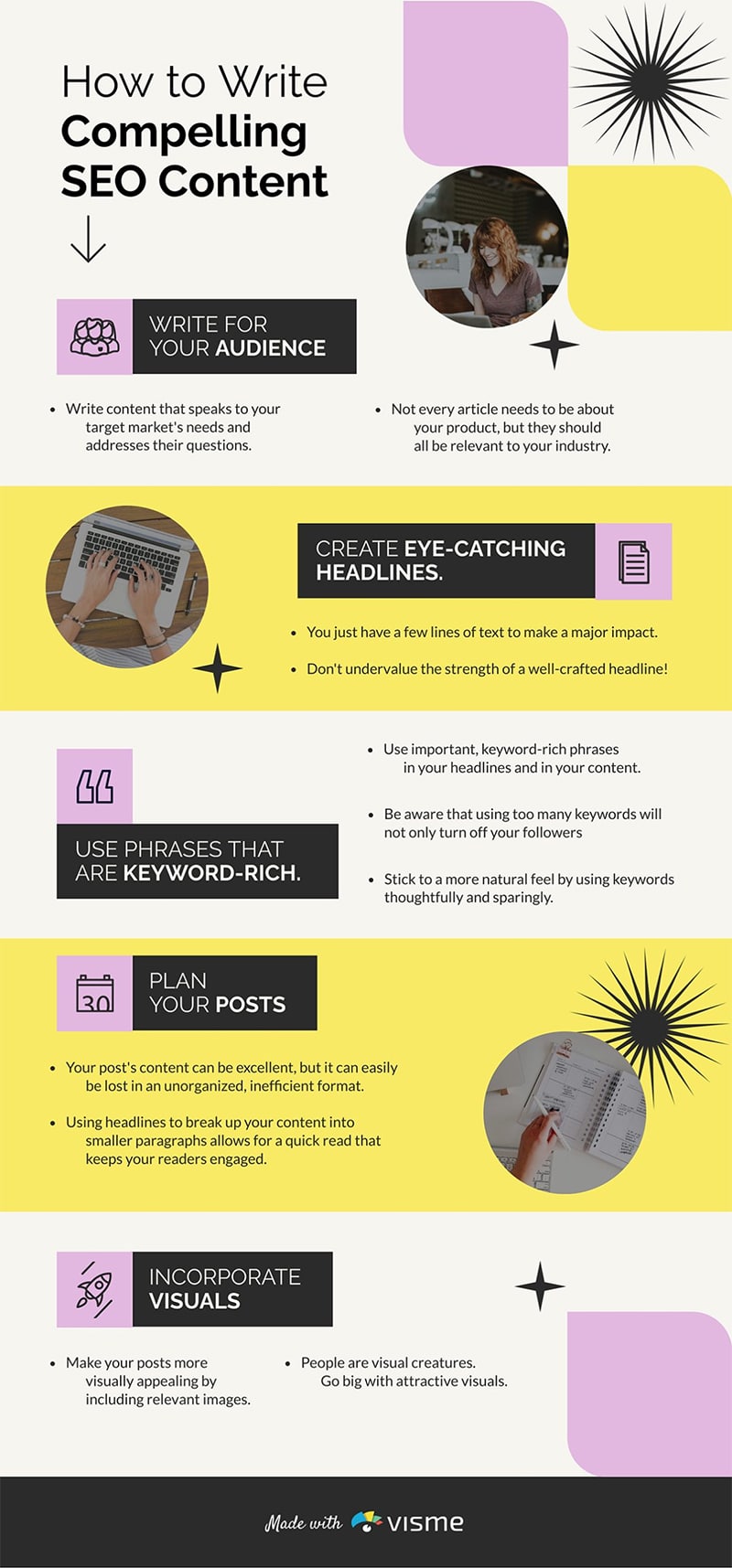 How to Write Compelling SEO Content: 5 Steps to Google Ranking Success [Infographic]