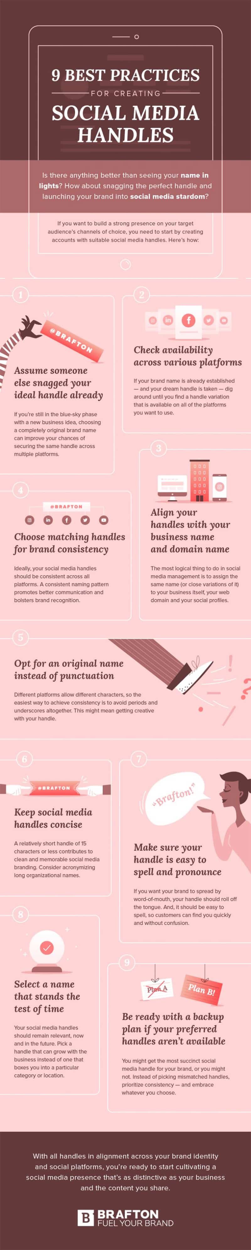 New to Social Media? 9 Best Practices for Creating Handles & Usernames [Infographic]