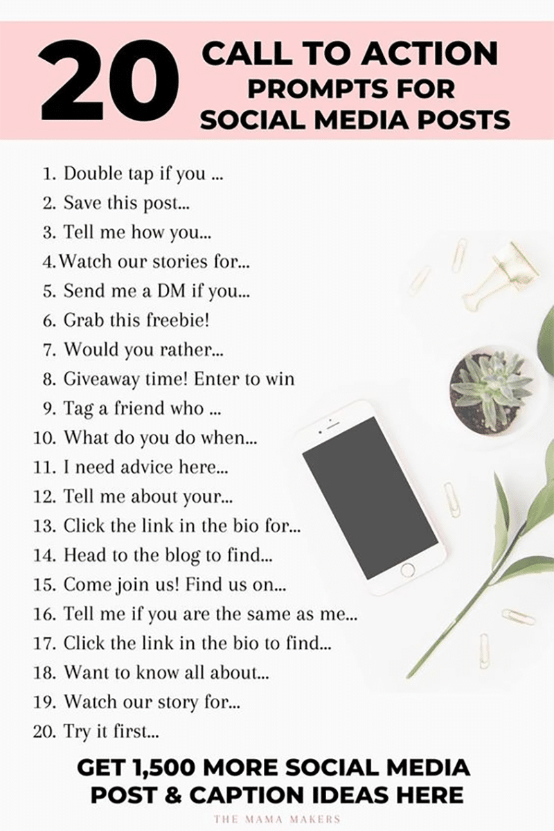 Social Media Post Ideas: 20 Ways to Prompt Followers to Engage [Infographic]