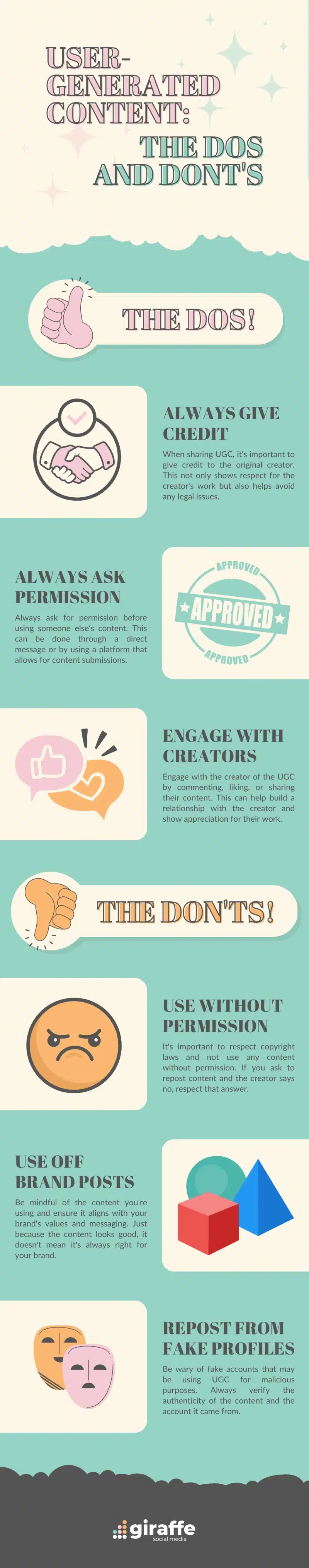 The Dos and Don’ts of Using User-Generated Content on Social Media [Infographic]