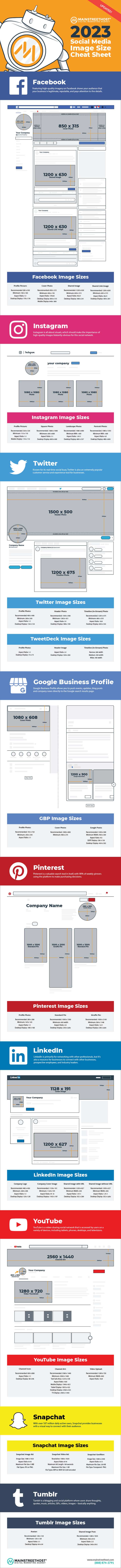 The Updated 2023 Social Media Image Dimension Guide for Marketers [Infographic]