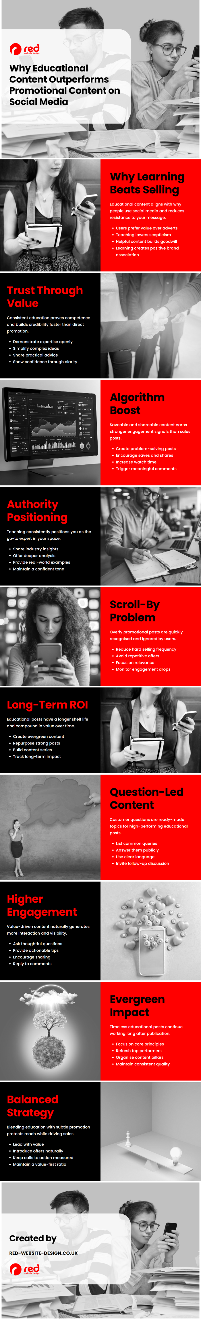 Why Educational Content Outperforms Promotional Content on Social Media